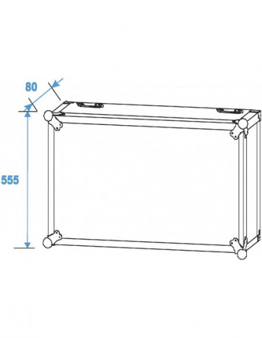 ROADINGER Rack Profi 12U 45cm with...