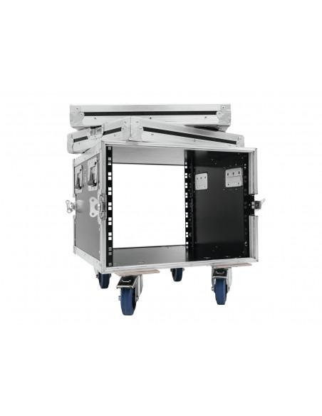 ROADINGER Rack Profi KM 6U 55cm with wheels