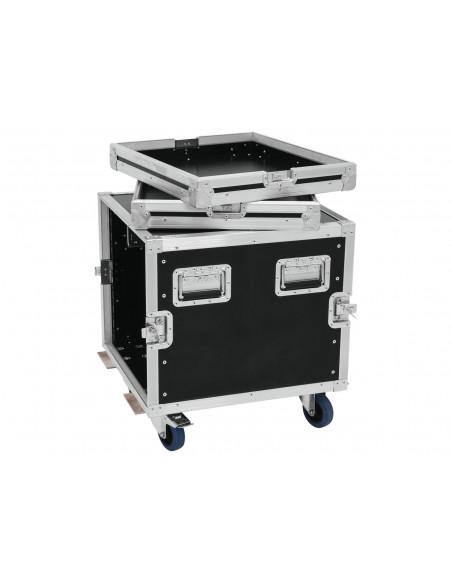 ROADINGER Rack Profi KM 10U 55cm with wheels