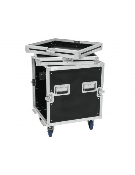 ROADINGER Rack Profi KM 12U 55cm with wheels