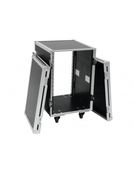 ROADINGER Rack Profi KM 16U 55cm with wheels