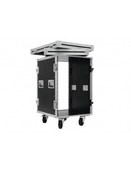 ROADINGER Rack Profi KM 16U 55cm with wheels