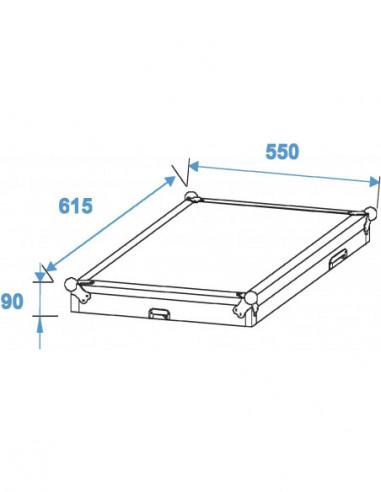 ROADINGER Special Combo Case Pro, 12U...