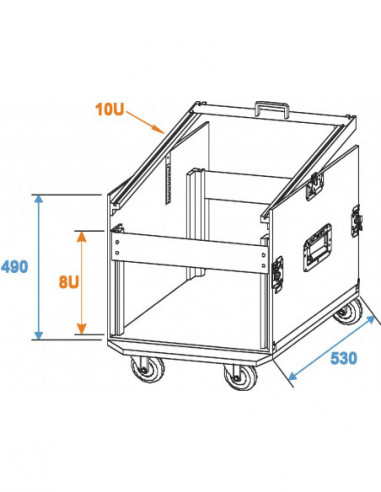 ROADINGER Special Combo Case U 8U