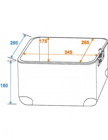 ROADINGER Record Case ALU 50/50,...
