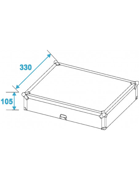 ROADINGER Mixer Case Road MCR-10 sloping, bk