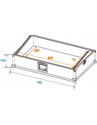 ROADINGER Mixer Case Pro MCB-27,...