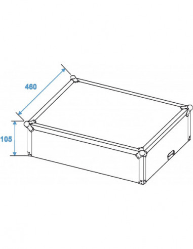 ROADINGER Mixer Case Pro MCB-19,...