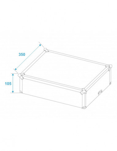 ROADINGER Mixer Case Pro MCV-19,...