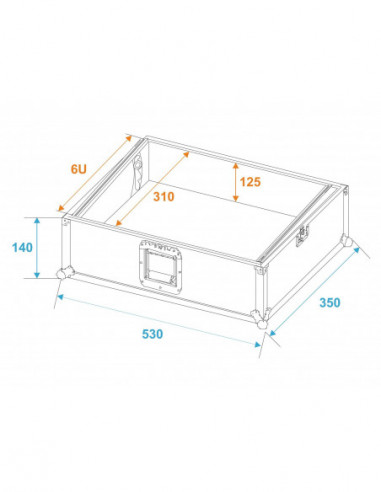 ROADINGER Mixer Case Pro MCV-19,...