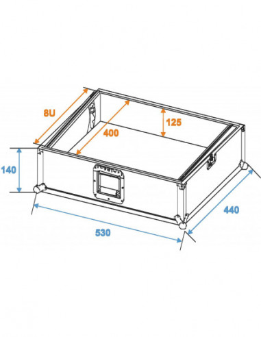 ROADINGER Mixer Case Pro MCV-19,...