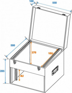 ROADINGER Combo Case 4U... 2