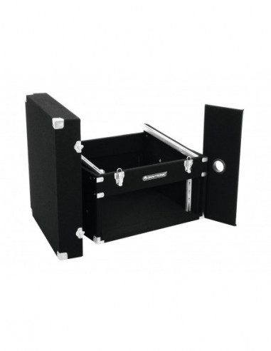 ROADINGER Combo Case 4U Carpet black