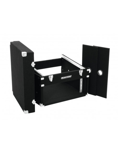 ROADINGER Combo Case 4U Carpet black