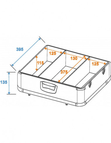 ROADINGER CD Case ALU polished for...
