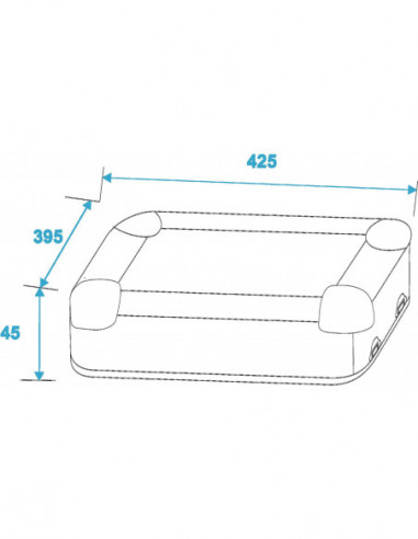 ROADINGER CD Case ALU polished for...