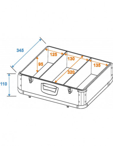 ROADINGER CD Case ALU digital booking...
