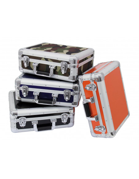 ROADINGER CD Case ALU digital booking rounded black