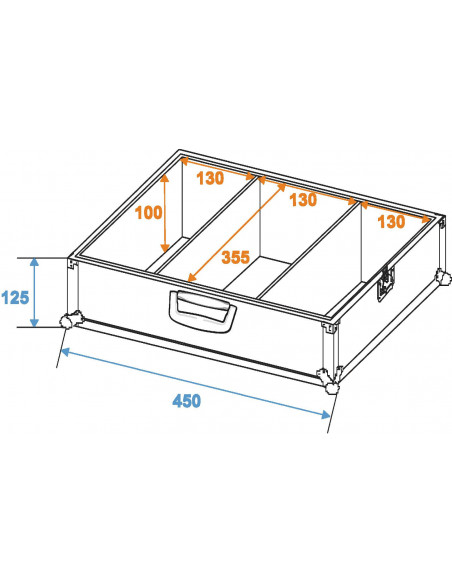 ROADINGER CD Case Pro black