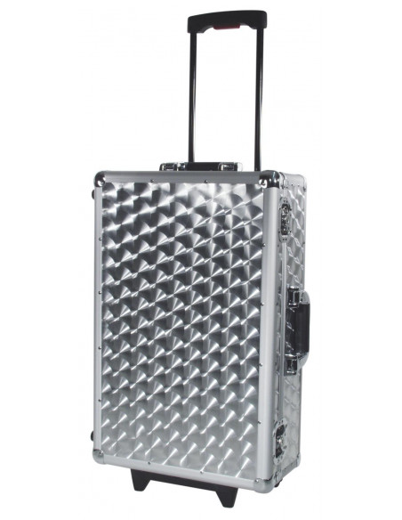 ROADINGER CD Case polished 120 CDs with Trolley