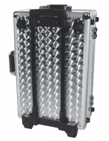 ROADINGER CD Case polished 120 CDs with Trolley