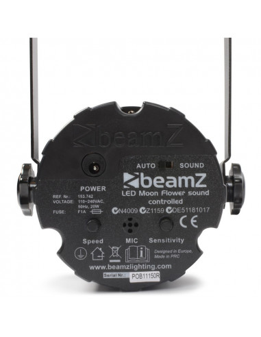 BeamZ Moon Flower 60 RGBW - Efeitos de LED