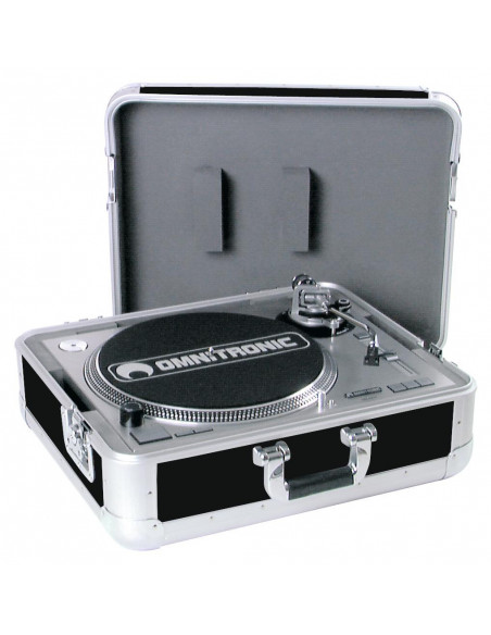 ROADINGER Turntable Case Tour ALU black