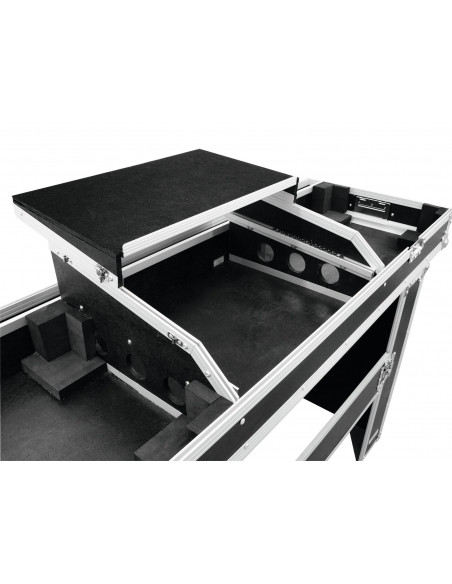 ROADINGER Console Road Table 2xTT with Laptop Tray