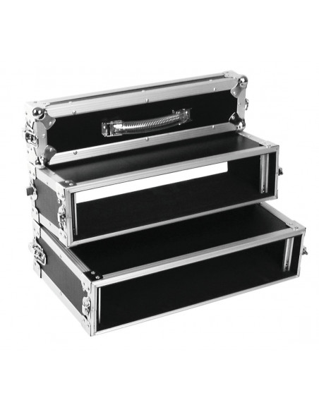 ROADINGER Double CD Player Case Tour Pro, 2U, black