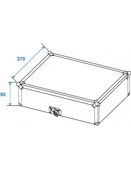 ROADINGER CD Player Carrying Case, black, type 2