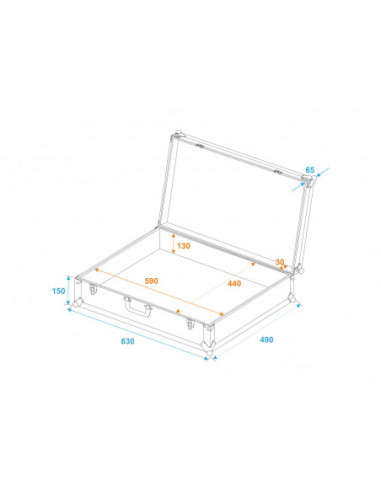 ROADINGER Universal Case Pick 62x47x19cm