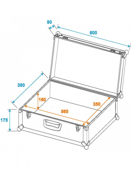 ROADINGER Universal Case Tour Pro alu