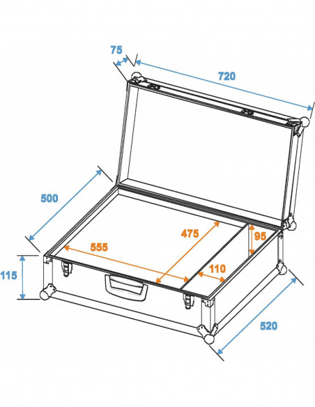 ROADINGER Universal Case K-2