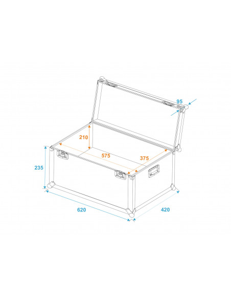 ROADINGER Universal Transport Case 60x40x30cm