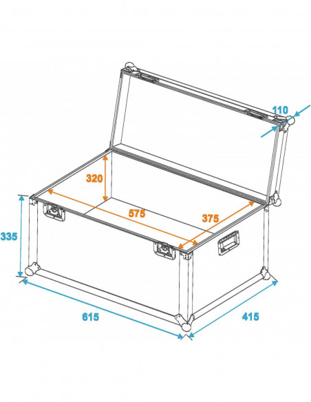 ROADINGER Universal Transport Case 60x40cm