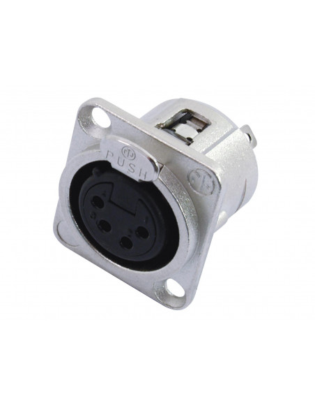 NEUTRIK XLR mounting socket 4pin NC4FDL-1