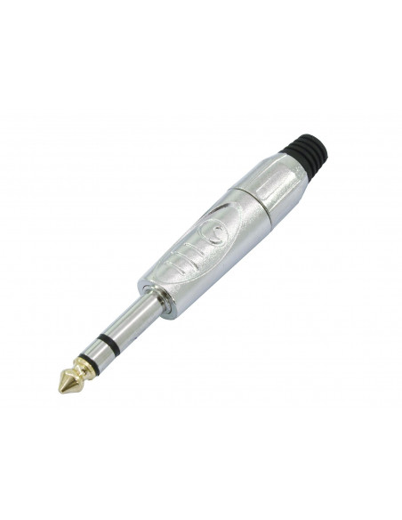 OMNITRONIC Jack plug 6.3 stereo ROAD 10x