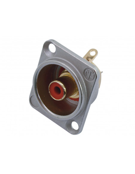 NEUTRIK RCA mounting socket rd NF2D2