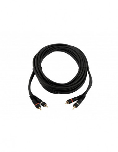 OMNITRONIC RCA cable 2x2 3m