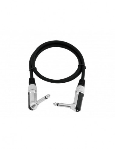 OMNITRONIC Jack cable 6.3 mono 2x 90°...