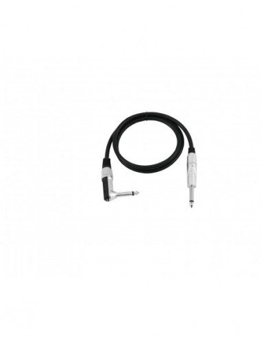 OMNITRONIC Jack cable 6.3 mono 1x 90°...