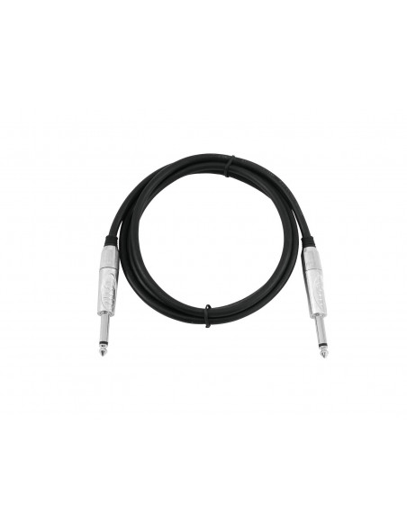 OMNITRONIC Jack cable 6.3 mono 3m bk ROAD