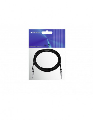 OMNITRONIC Jack cable 6.3 mono 6m bk...