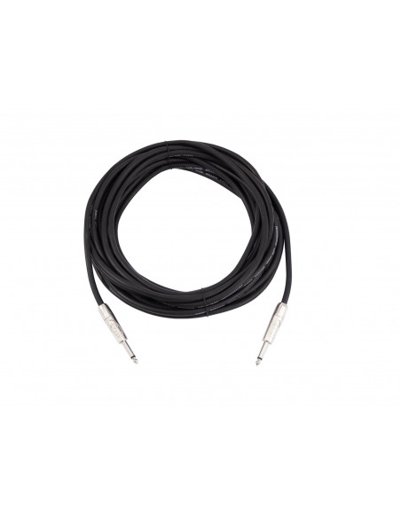 OMNITRONIC Jack cable 6.3 mono 10m bk ROAD