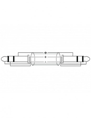 OMNITRONIC Jack cable 6.3 stereo 3m...