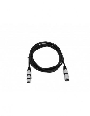 OMNITRONIC XLR cable 3pin 1.5m bk