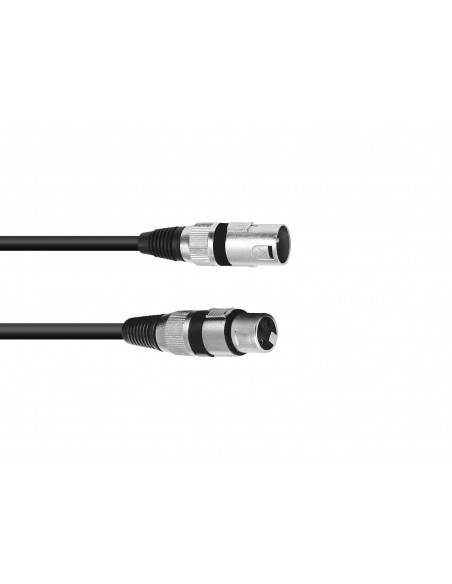 OMNITRONIC XLR cable 3pin 7.5m bk