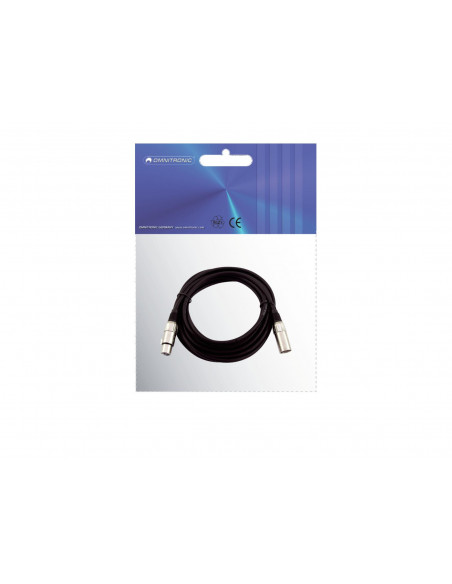 OMNITRONIC XLR cable 3pin 10m bk