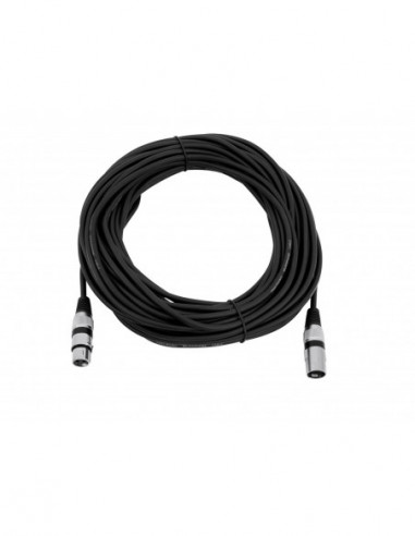 OMNITRONIC XLR cable 3pin 20m bk