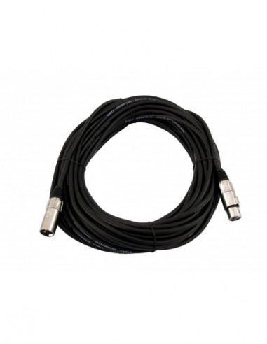 OMNITRONIC XLR cable 3pin 30m bk